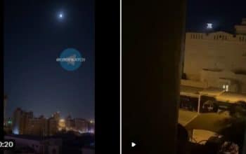 intersepsi rudal Iran di Kuwait