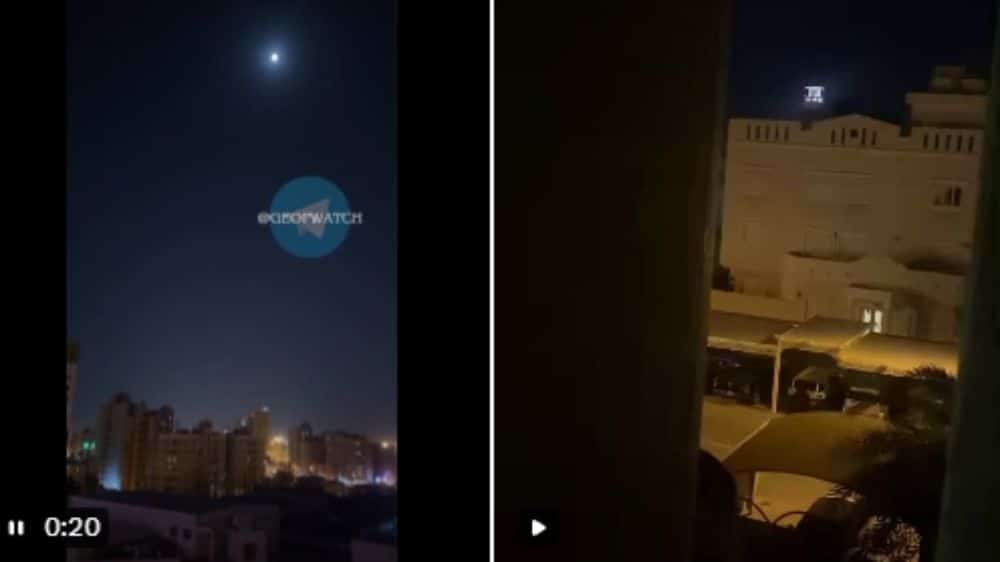 intersepsi rudal Iran di Kuwait