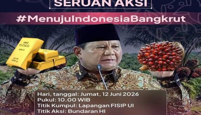 Mulai! Mahasiswa UI Aksi Unjuk Rasa di Bundaran HI, Soroti Kondisi Ekonomi dan Kebijakan Pemerintah
