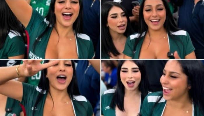 Suporter Wanita ‘El Tri’ Meksiko Bikin Dunia Terpukau saat Tumbangkan Afrika Selatan 2-0!