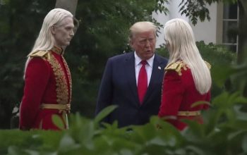 foto Trump viral