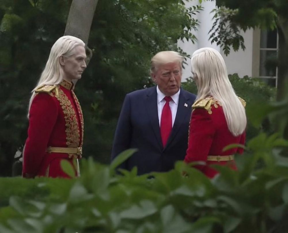foto Trump viral