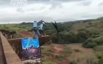 Tragedi lompat tali Brasil