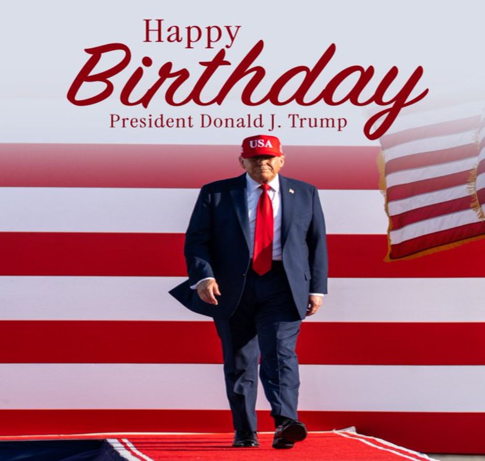 Donald Trump ulang tahun 80 tahun