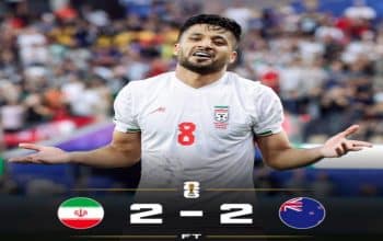 Iran vs Selandia Baru