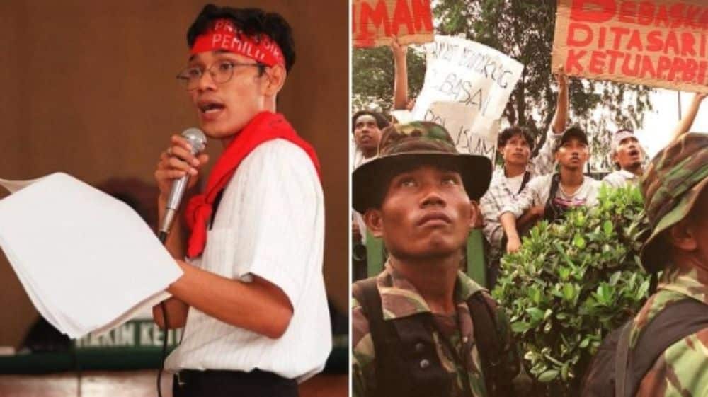 Budiman Sudjatmiko muda