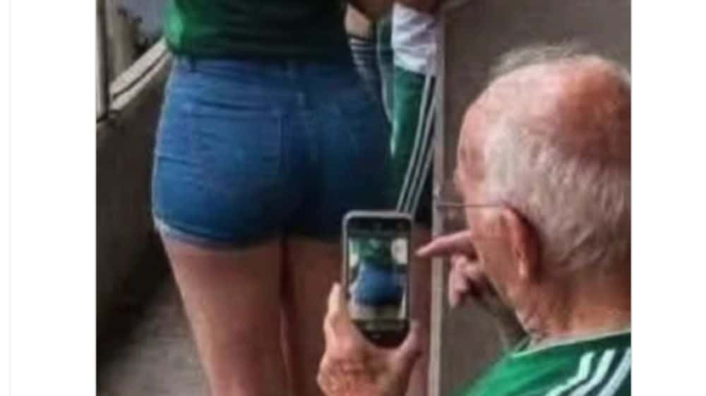 Kakek viral Piala Dunia