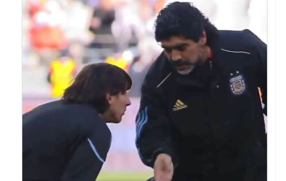 Messi dan Maradona