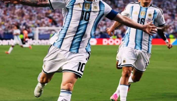 Messi Cetak Gol Spektakuler, Argentina Unggul Sementara 2-0 atas Aljazair di Piala Dunia 2026