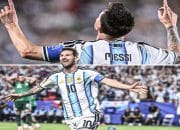 Messi Hattrick Saat Argentina Hancurkan Aljazair, Pecahkan Rekor Gol Piala Dunia