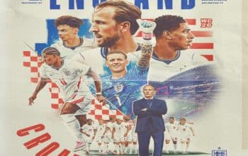 Inggris vs Kroasia