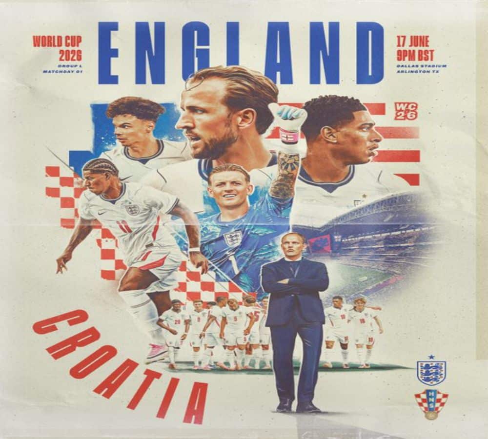 Inggris vs Kroasia