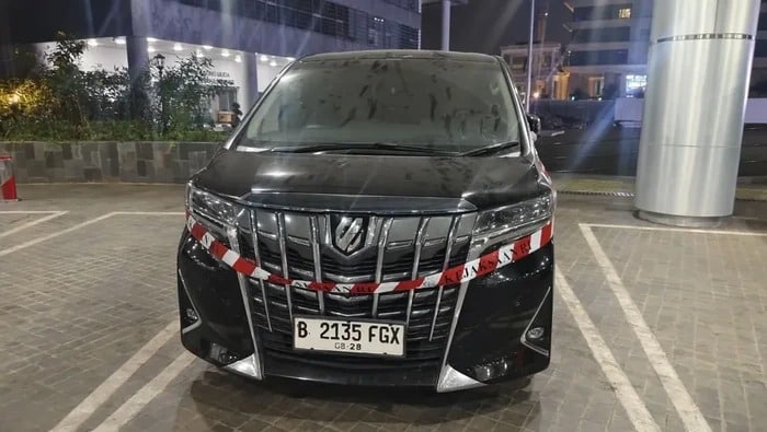 Kejagung Sita Toyota Alphard Milik Tersangka