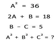 Teka-teki Matematika Viral di X: Cari Nilai A² + B² + C², Ada Dua Jawaban Benar?