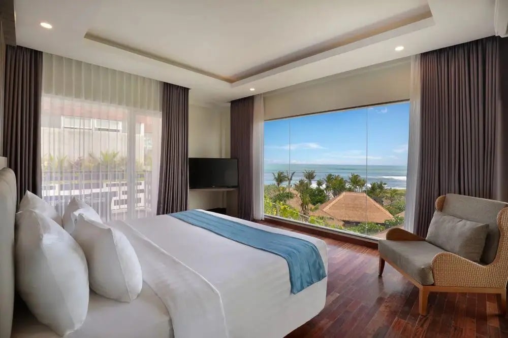 Hotel di Canggu yang Menghadap Laut