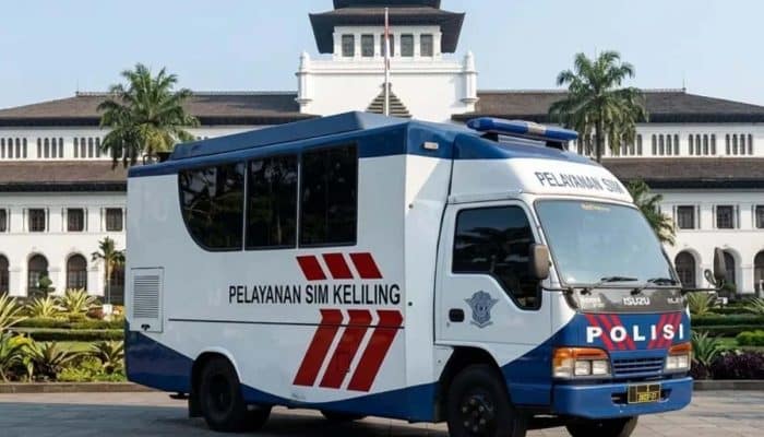 Cek Jadwal Perpanjangan SIM Keliling Polrestabes Bandung hari Jumat dan Sabtu Agustus 2026