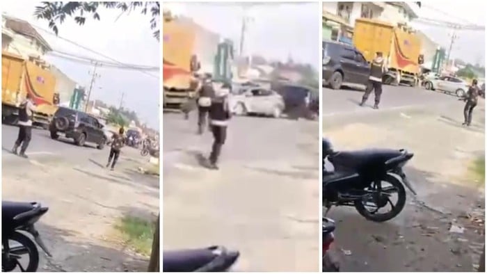 Mobil Pengedar Narkoba Tabrak Barikade Polisi