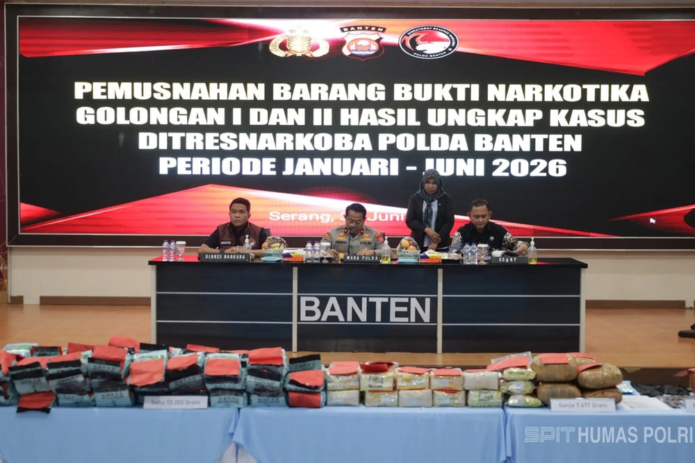 Ditresnarkoba Polda Banten