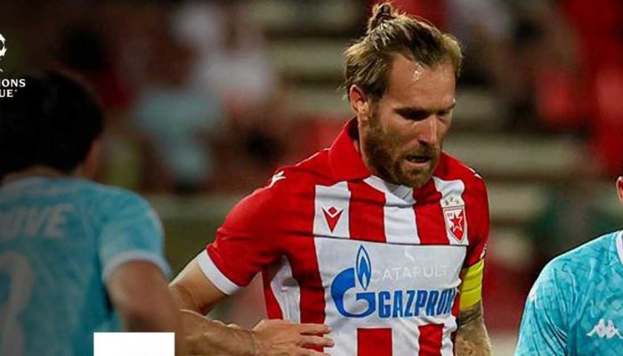 Crvena Zvezda Bantai Larne 5-0, Arnautovic Borong Dua Gol