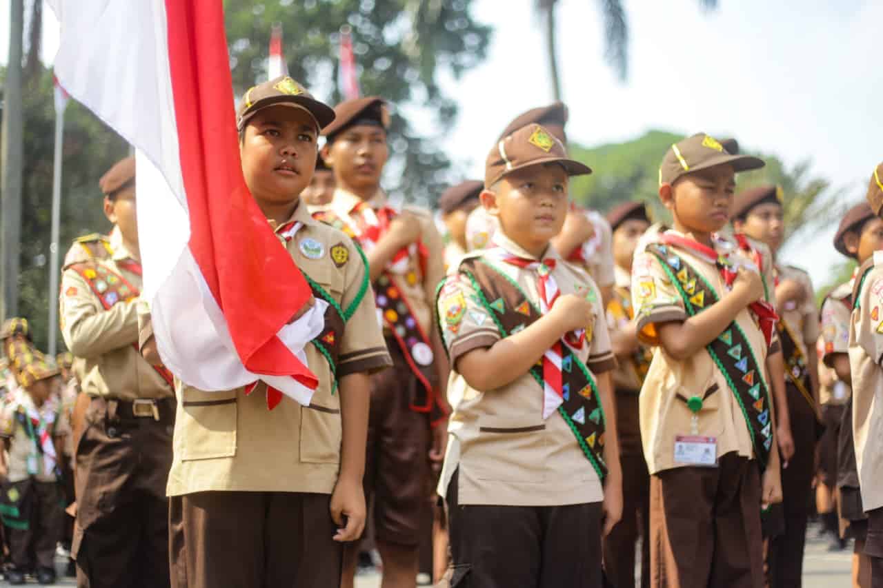 Kwarcab Kota Bogor Kukuhkan 941 Pramuka Garuda, Simbol Prestasi dan Keteladanan