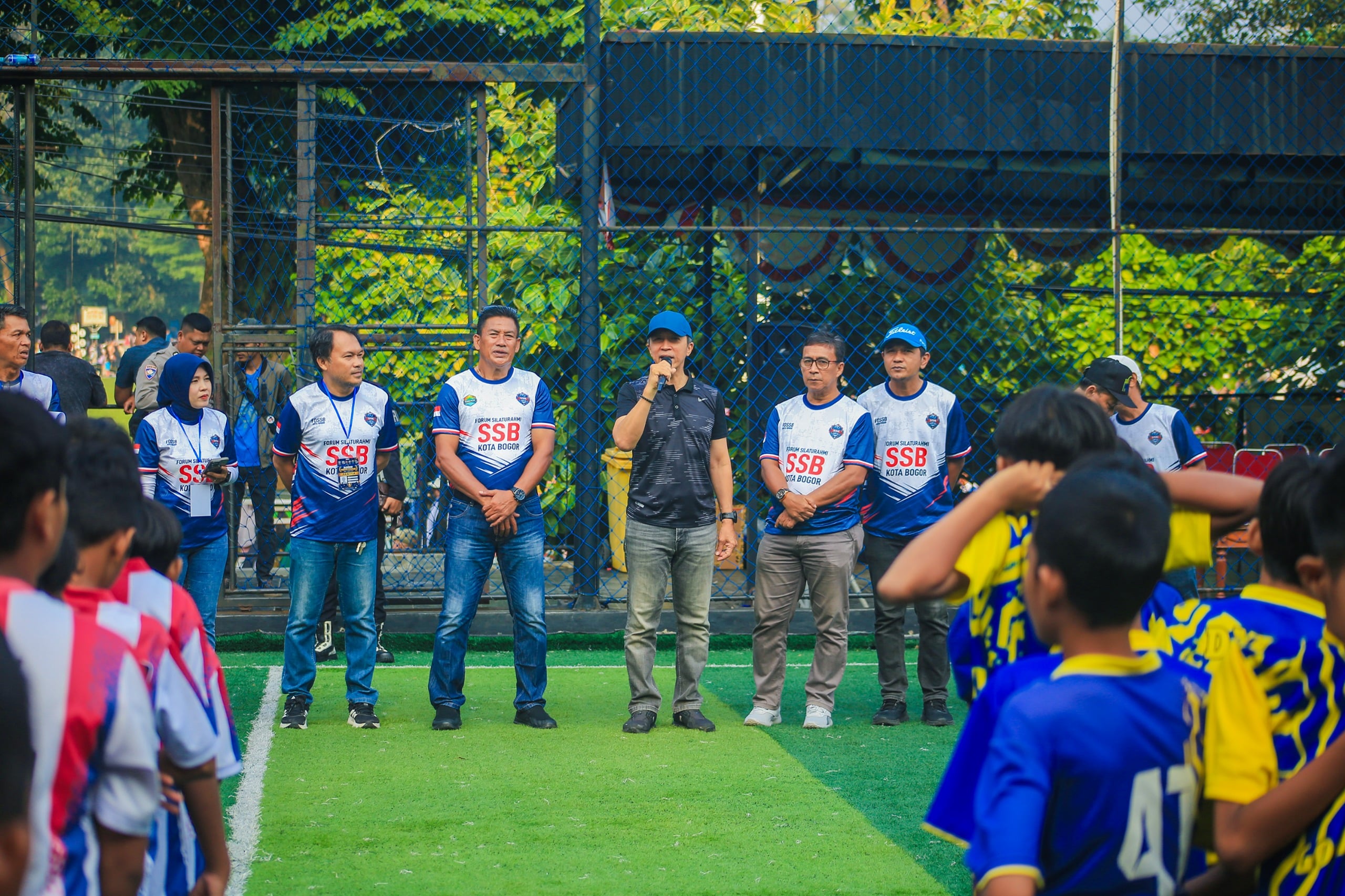 Wali Kota Bogor Dedie A. Rachim membuka kompetisi Bogor Youth League 2026 yang diikuti 32 Sekolah Sepak Bola.