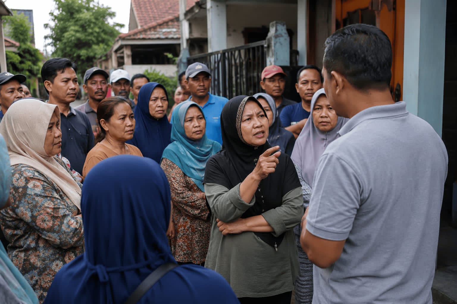 Warga Protes Data Desil Naik