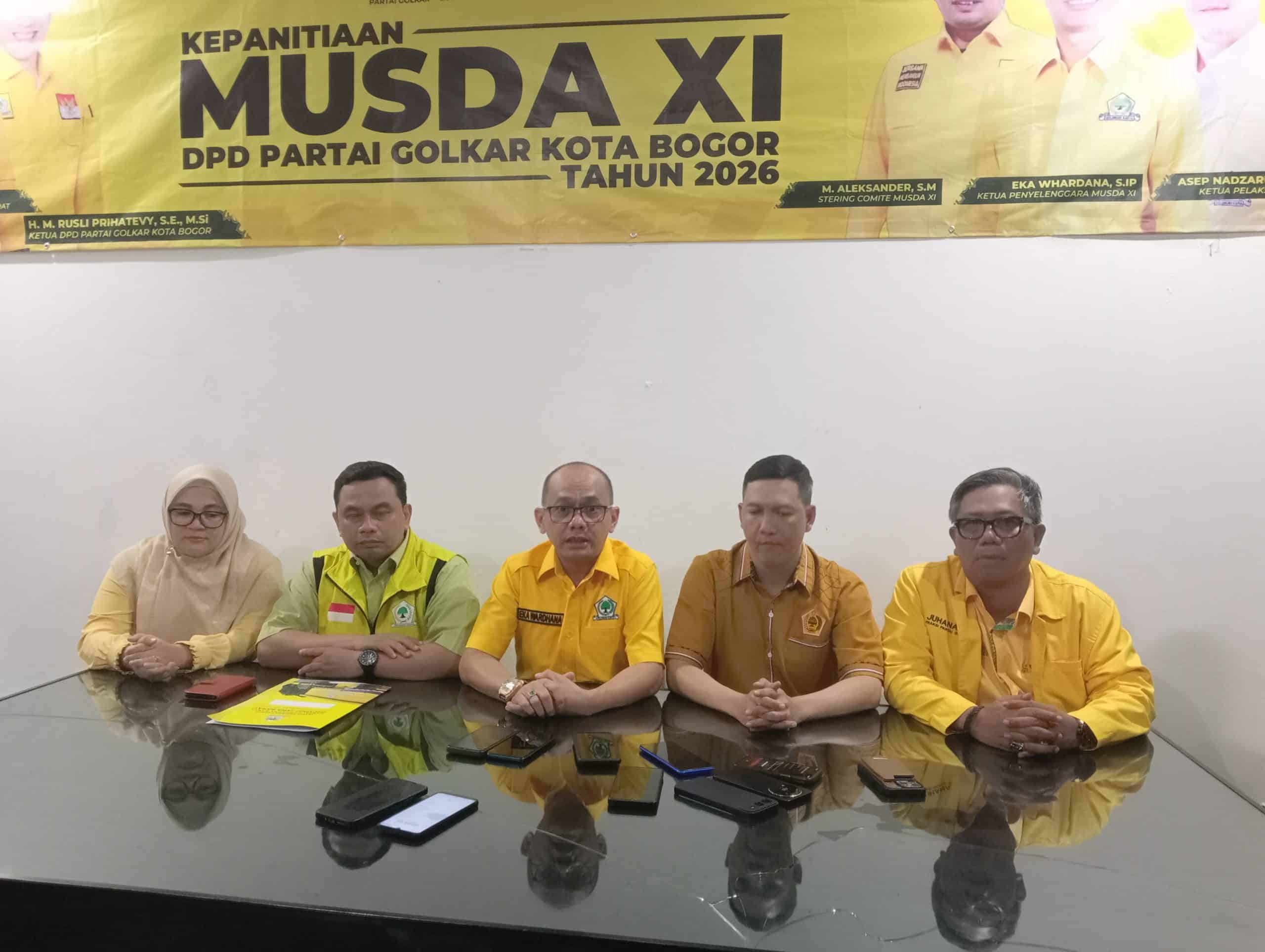MUSDA XI Golkar Kota Bogor