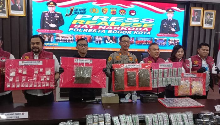 212.782 Butir OKT Digagalkan di Bogor, Disimpan di Rumah