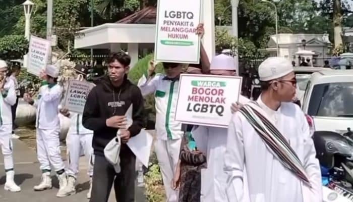 Aksi 247 di Balai Kota Bogor, Ratusan Massa Desak Pemkot Tolak LGBTQ dan Berantas Peredaran Miras