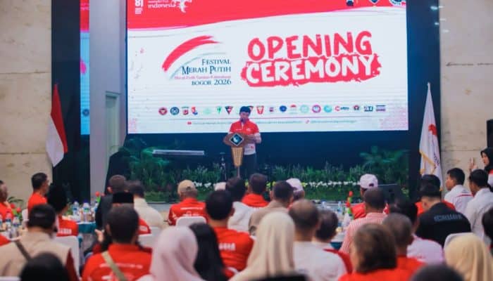 Festival Merah Putih 2026 Resmi Dibuka, Ada 5.000 Bendera Merah Putih di Kota Bogor