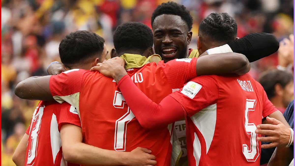 Swiss vs Kolombia berakhir dengan adu penalti