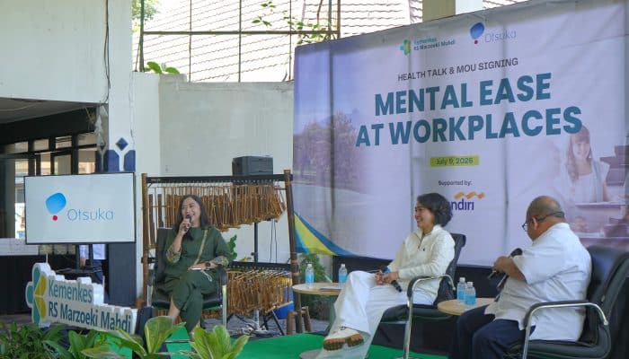 Resmi! Otsuka Group Indonesia Gandeng RS Marzoeki Mahdi Perkuat Kesehatan Mental di Tempat Kerja