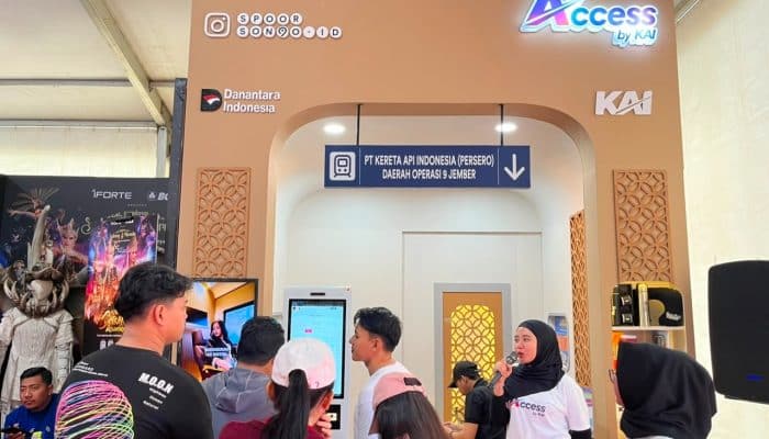 KAI Daop 9 Jember Semarakkan JFC 2026, Hadirkan Booth Interaktif dan Promo Tiket Kereta Diskon 20 Persen
