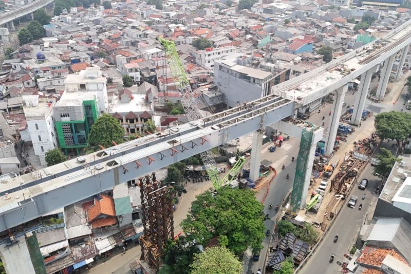 Jalur Velodrome–Manggarai sudah tersambung penuh. (Dok. Jakpro)