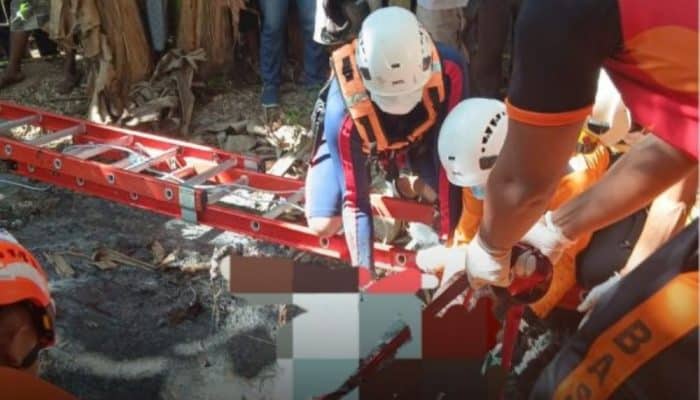 Tim SAR Gabungan Evakuasi Warga yang Terjatuh ke Limbah Pembuangan di Kupang