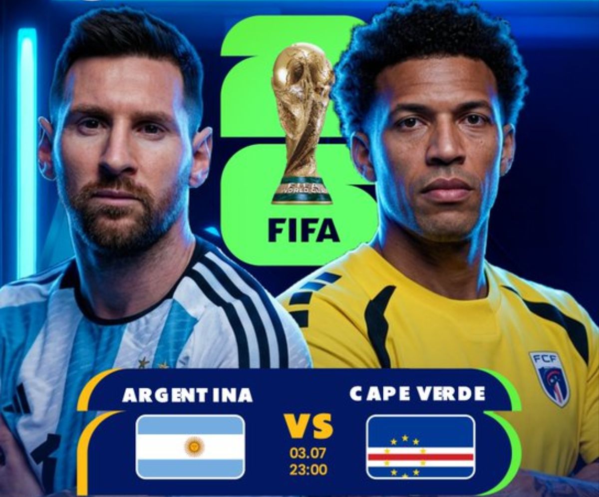 Argentina vs Tanjung Verde