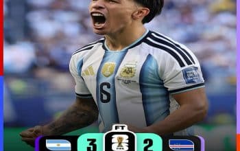 Argentina vs Tanjung Verde
