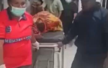 ibu hamil tertembak peluru nyasar