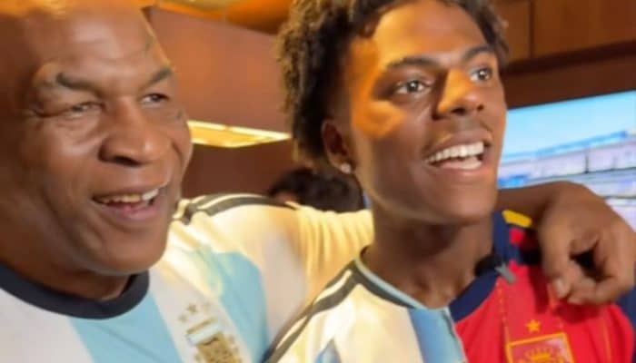 IShowSpeed Bertemu Mike Tyson di Final Piala Dunia 2026, Latihan Tinju Bayangan Jadi Sorotan