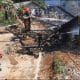 rumah panggung terbakar