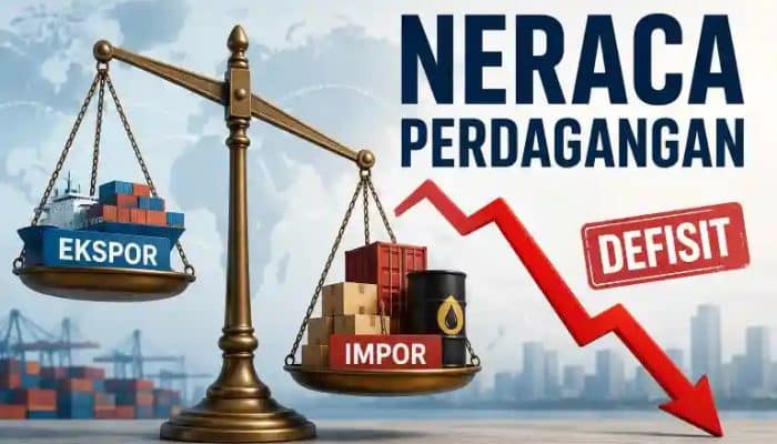 Neraca Perdagangan RI Defisit Mei 2026, Rupiah Berpotensi Tertekan