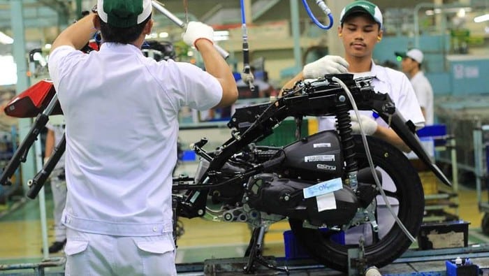 Ekspor Motor Indonesia Turun
