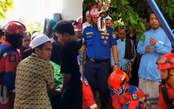 pemakaman warga berbobot 250 kilogram