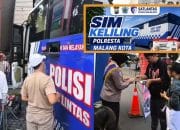 Perpanjangan SIM Keliling Kota Malang Hari ini di Pakir Barat Stadion Gajayana, 23 Oktober 2026