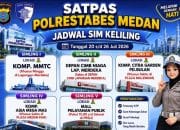 Lokasi Pelayanan Perpanjangan SIM Keliling Medan 20 – 26 Juli 2026