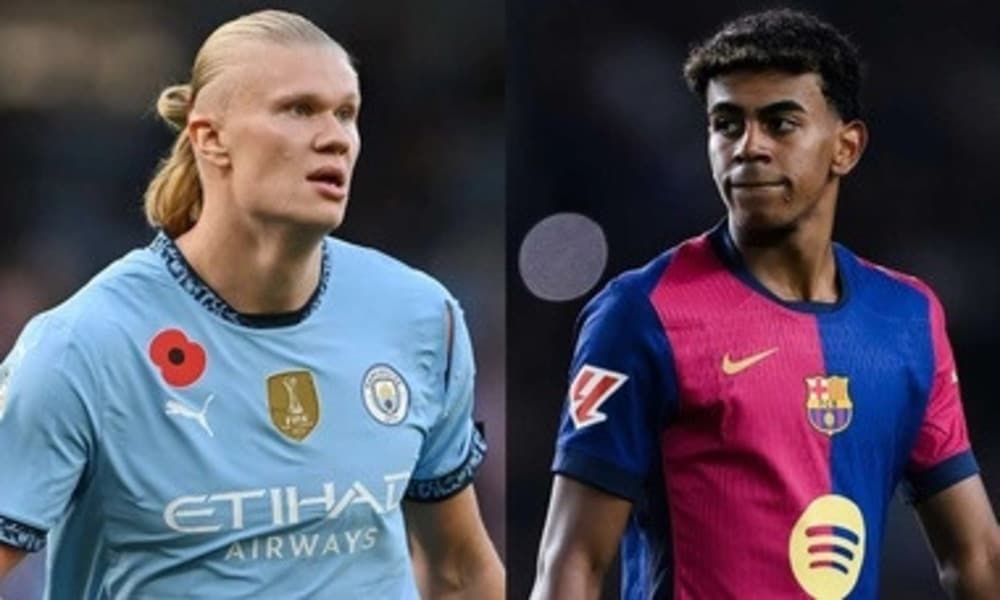 nilai pasar Lamine Yamal dan Erling Haaland