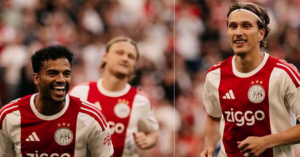 ajax menang telak