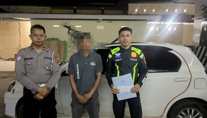 Pelaku Tabrak Lari di Desa Kumpi Ditangkap Polisi Setelah Kabur ke Luwu Timur