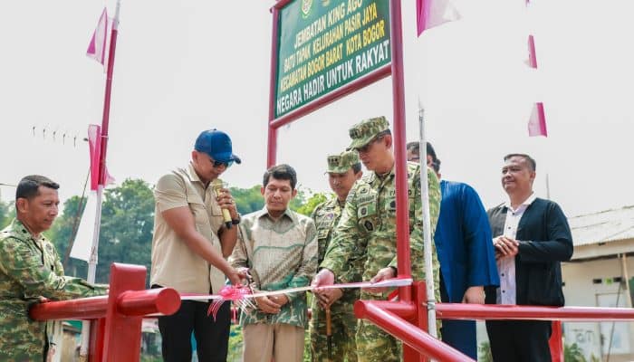 Jenal Mutaqin Resmikan Jembatan 15,3 Meter, Pesan Prabowo Jadi Sorotan