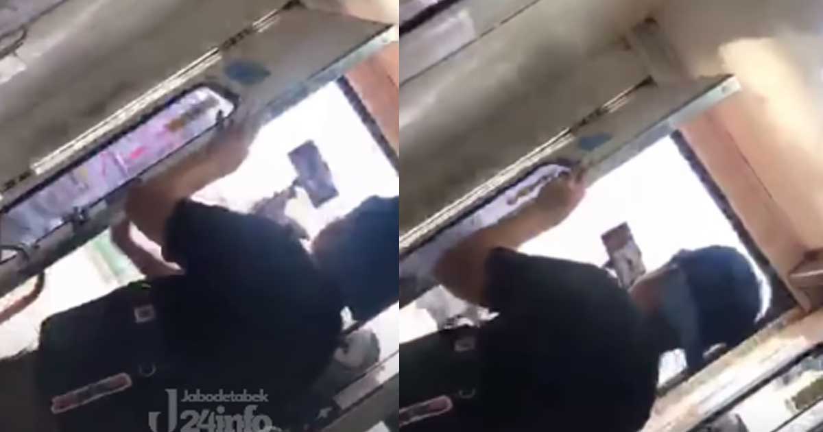buka pintu kereta